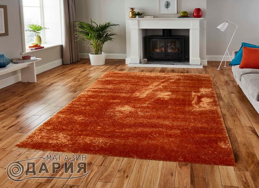 Тъкан килим 3D SHAGGY GRANDE orange